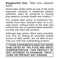 NZ-Red Velvet Deer Antler (30 Caps) - Image 3